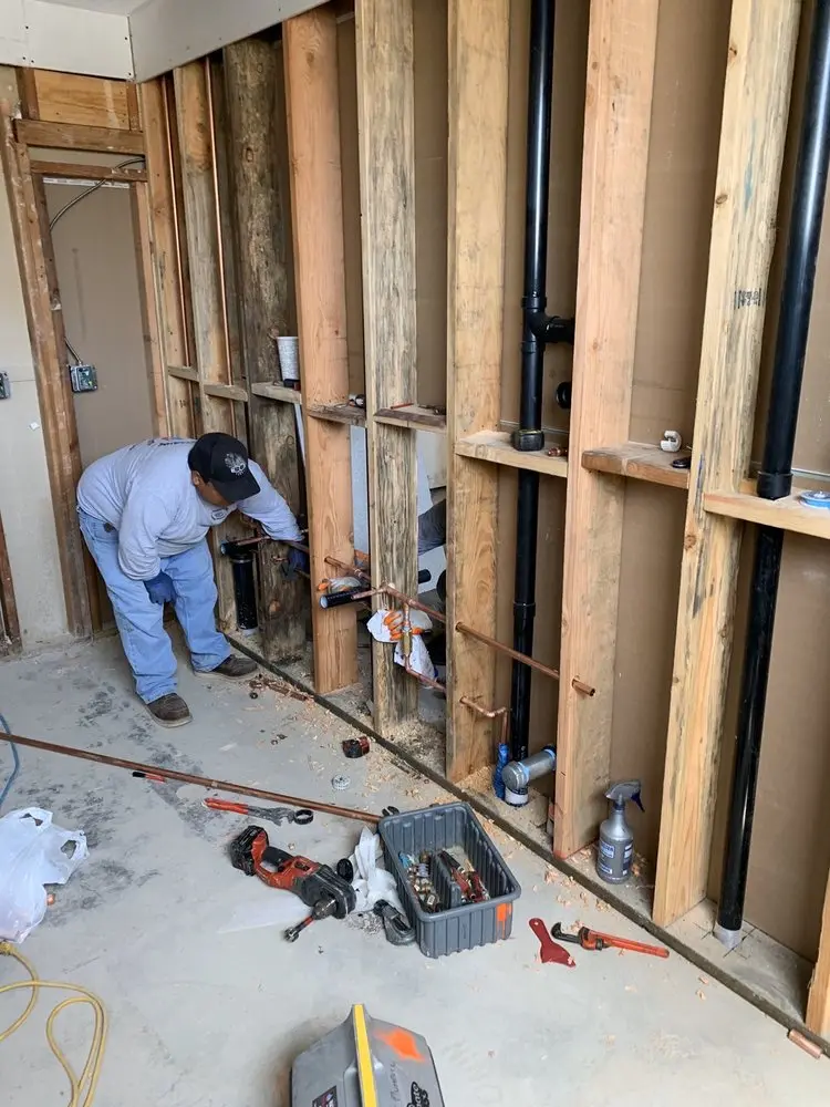 Commercial rough-in plumbing for Gas Line Repair in Lakeside Landing